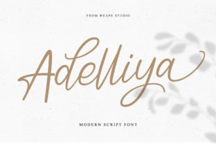 Adelliya Script: A Timeless Handwritten Font for Modern Design