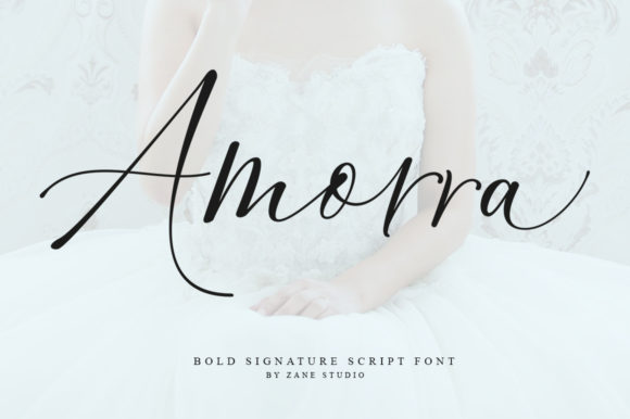 Amorra Script: A Boldly Elegant Font for Design Projects