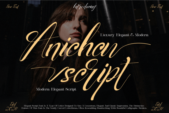 Anicha Script: Modern Elegant Script for Professional and Creative Workflows