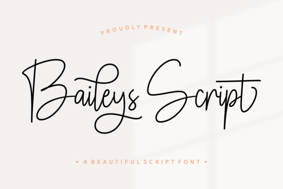 Baileys Script: Elegant Typography for Special Occasions