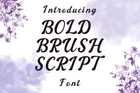 Bold Brush Script: Elevating Design with Dynamic Typography