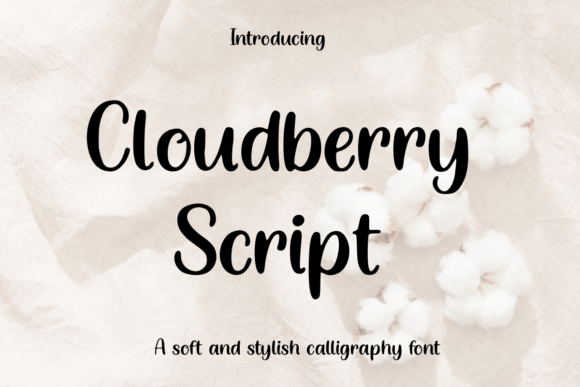 Cloudberry Script: A Versatile Calligraphy Font for Creative Projects