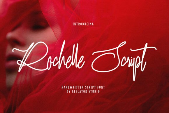 Enhance Your Designs with the Delicate Elegance of Rochelle Script