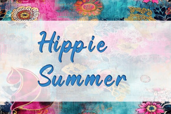 Introducing Hippie Summer Script: The Font That Captures the Spirit of Creative Freedom