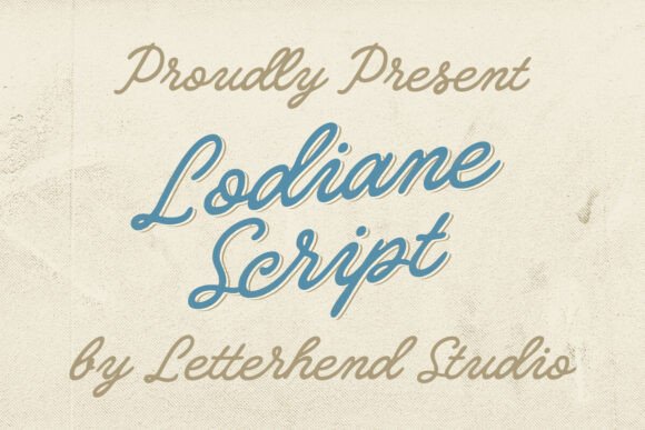 Lodiane Script: A Vintage-Inspired Font for Modern Branding and Creative Workflows