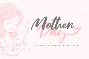 Mother Day Script: A Handwritten Font That Captures the Essence of Love and Celebration