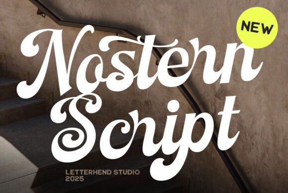 Nostern Script: A Bold and Expressive Typeface for Modern Design