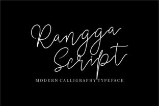 Rangga Script: A Romantic Font for Modern Design