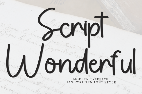 Script Wonderful: A Festive Font for Holiday Magic