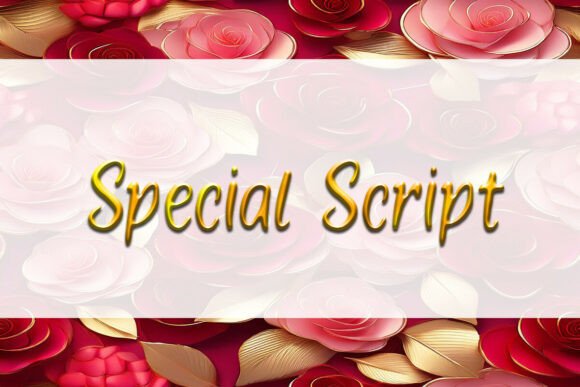 Special Script Font: A Designer's Elegant Solution
